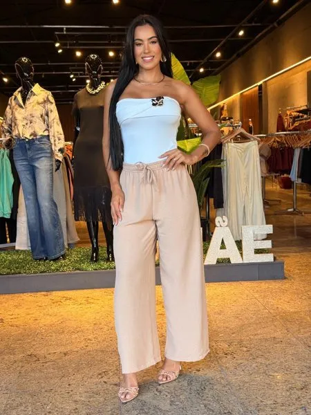 Calça montaria Paola detalhe zíper